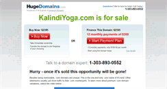 Desktop Screenshot of kalindiyoga.com