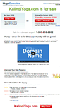 Mobile Screenshot of kalindiyoga.com